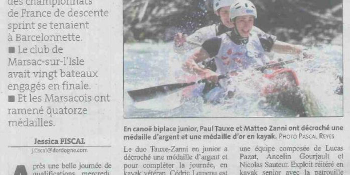 Championnat de France 2019 - La presse en parle !