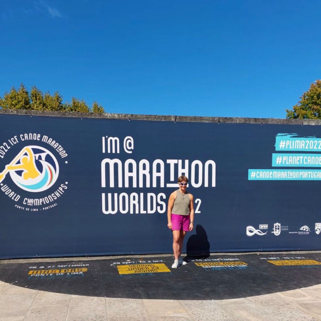 Natasha Championne du Monde en Canoë Marathon