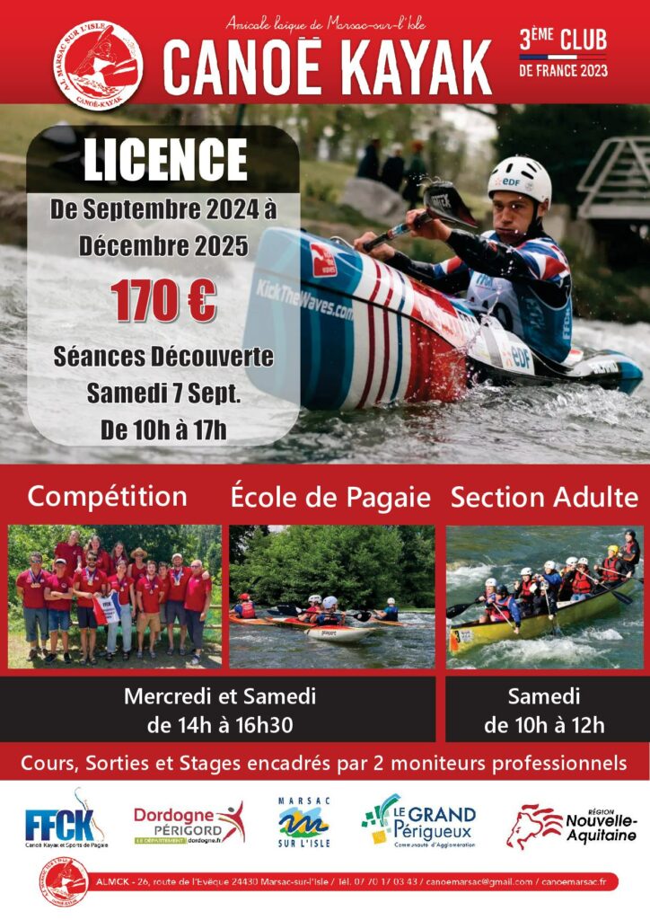 Découvrez le kayak en club avec des passionnés !