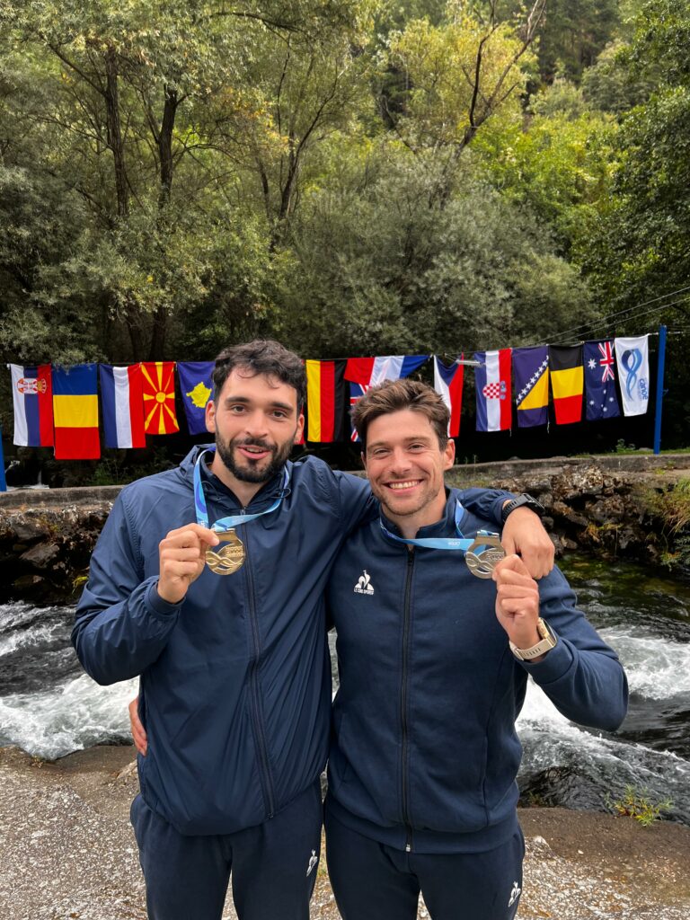 Fin de la saison internationale pour Nicolas et Maxence