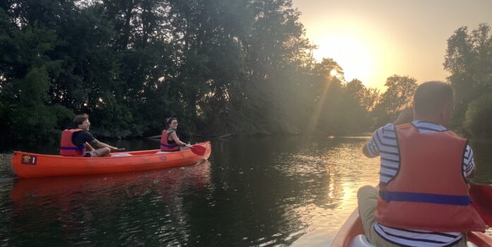 Canoë Nocturne à Marsac sur l'Isle